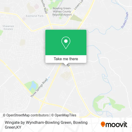 Mapa de Wingate by Wyndham-Bowling Green