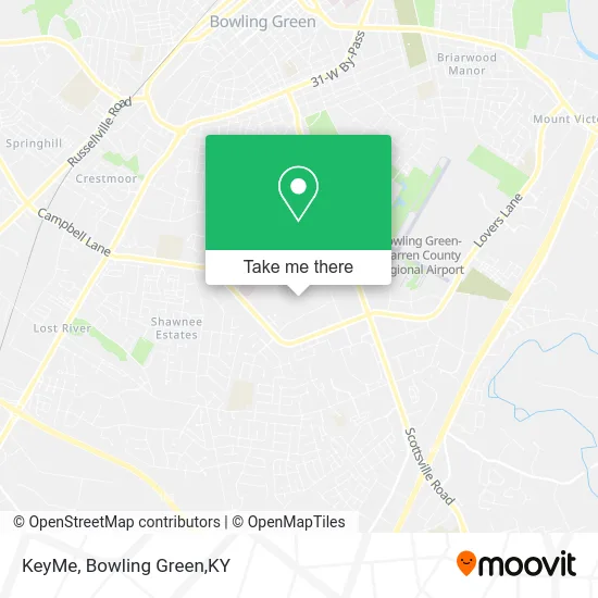 Mapa de KeyMe