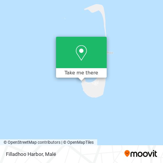 Filladhoo Harbor map