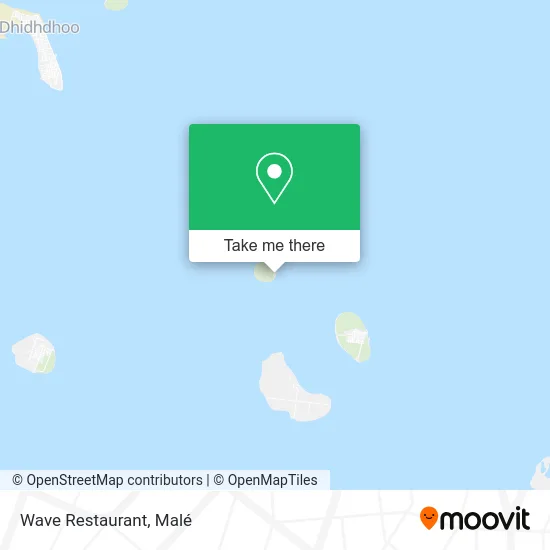 Wave Restaurant map