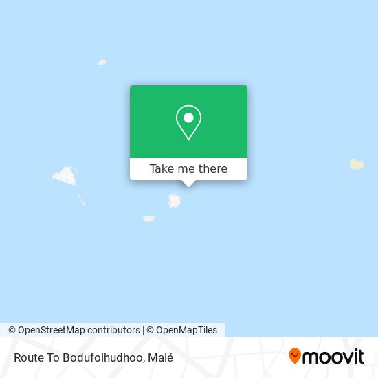 Route To Bodufolhudhoo map