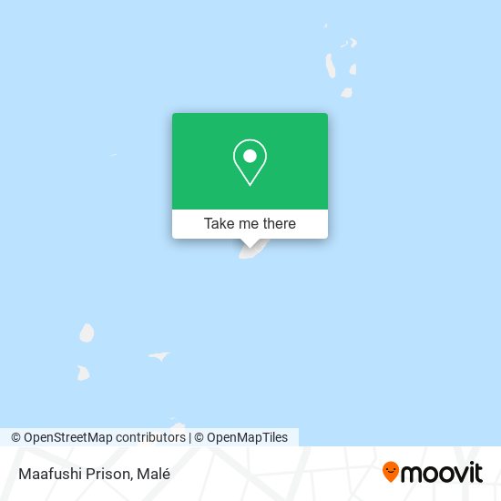 Maafushi Prison map