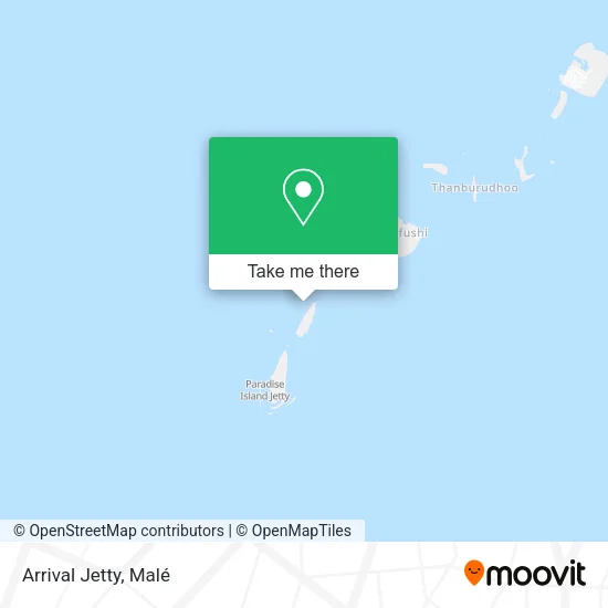 Arrival Jetty map