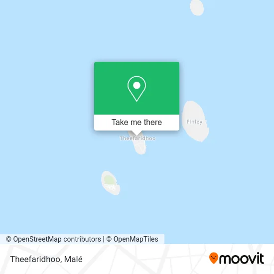 Theefaridhoo map