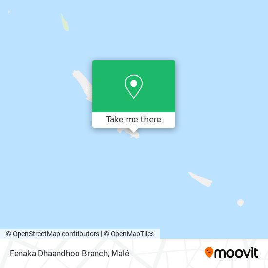 Fenaka Dhaandhoo Branch map