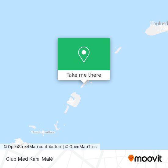 Club Med Kani map