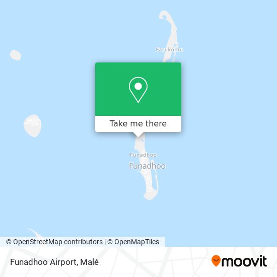Funadhoo Airport map