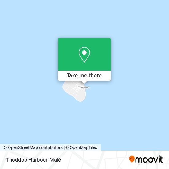 Thoddoo Harbour map