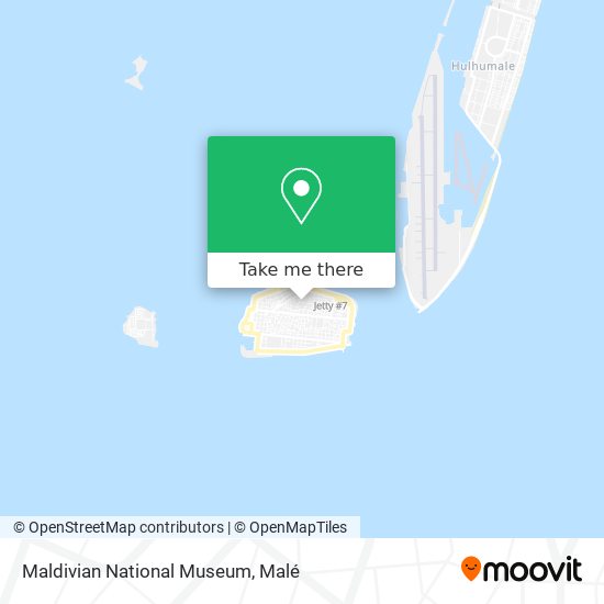 Maldivian National Museum map