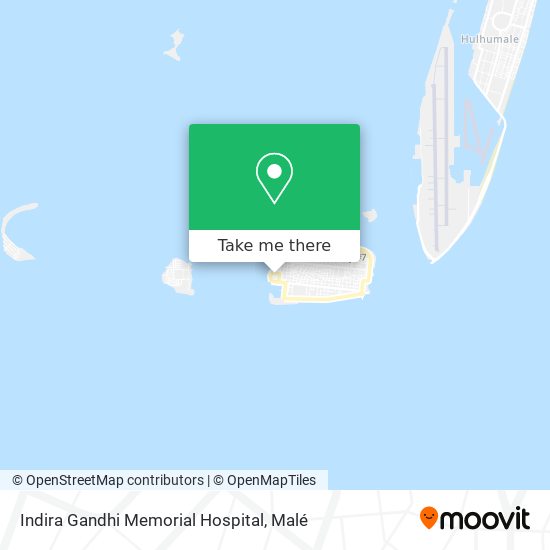 Indira Gandhi Memorial Hospital map