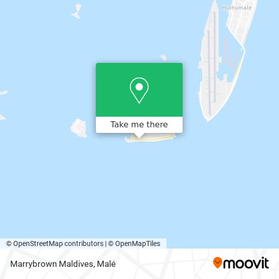 Marrybrown Maldives map