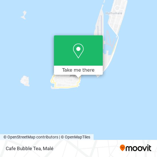 Cafe Bubble Tea map