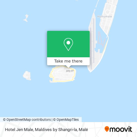 Hotel Jen Male, Maldives by Shangri-la map