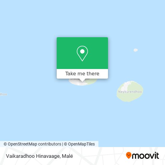 Vaikaradhoo Hinavaage map