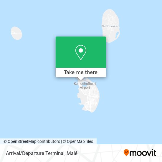 Arrival/Departure Terminal map