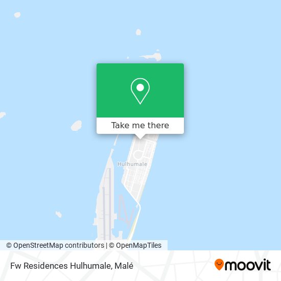 Fw Residences Hulhumale map