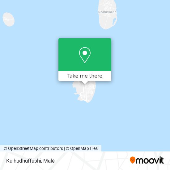 Kulhudhuffushi map