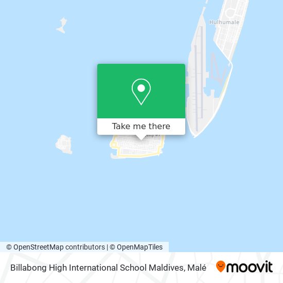 Billabong High International School Maldives map