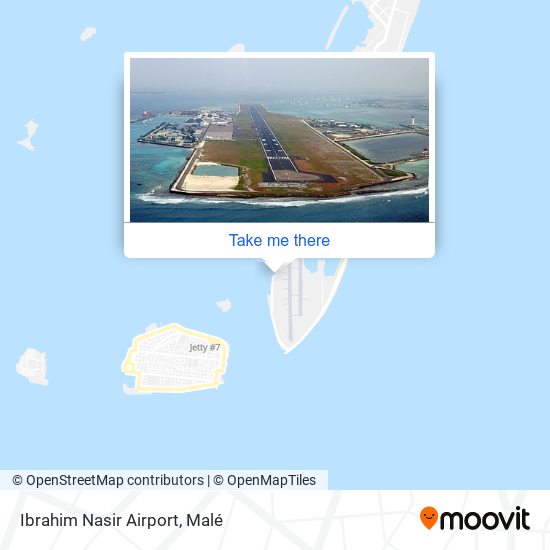 Ibrahim Nasir Airport map