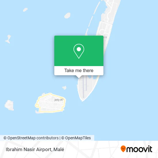 Ibrahim Nasir Airport map