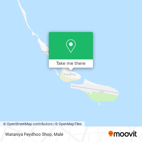 Wataniya Feydhoo Shop map