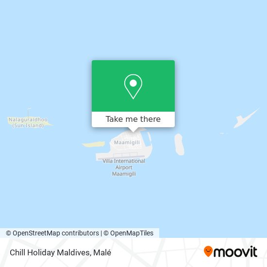 Chill Holiday Maldives map