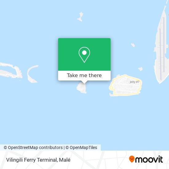 Vilingili Ferry Terminal map