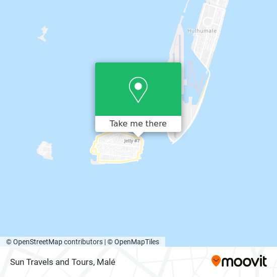 Sun Travels and Tours map