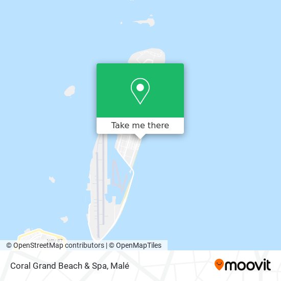 Coral Grand Beach & Spa map