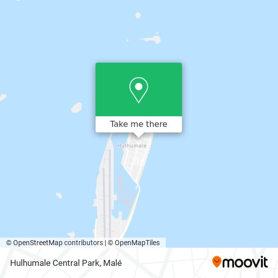 Hulhumale Central Park map