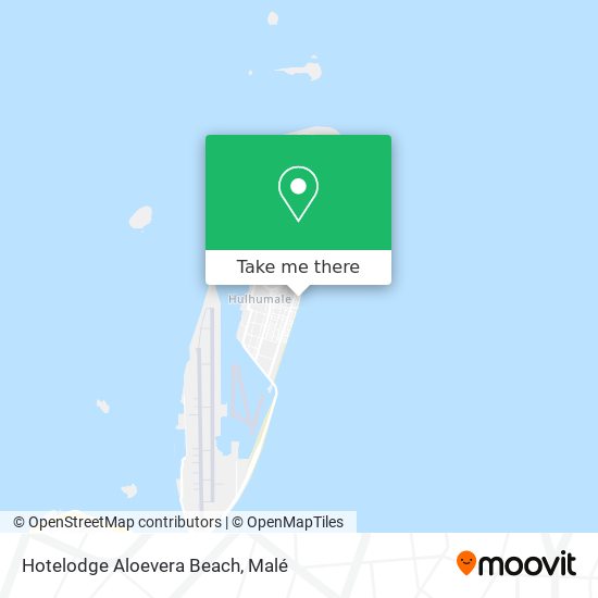 Hotelodge Aloevera Beach map