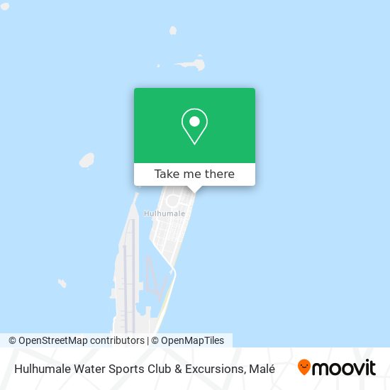 Hulhumale Water Sports Club & Excursions map