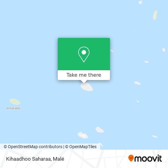 Kihaadhoo Saharaa map