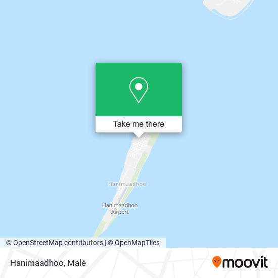 Hanimaadhoo map