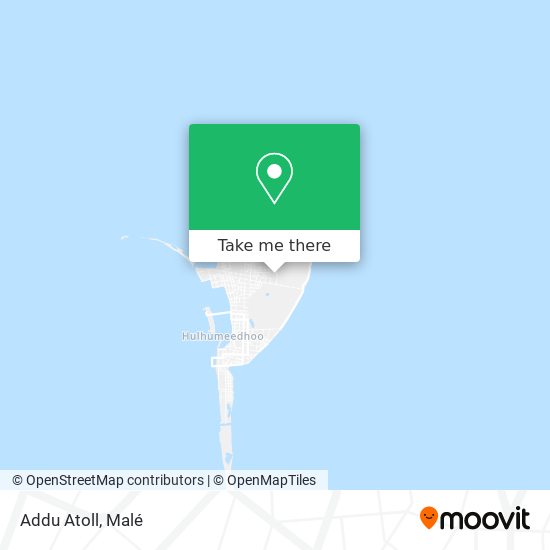 Addu Atoll map