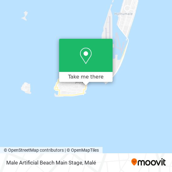 Male Artificial Beach Main Stage map