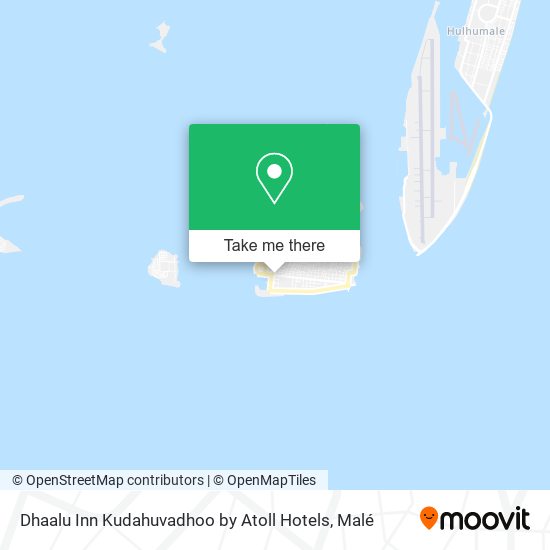 Dhaalu Inn Kudahuvadhoo by Atoll Hotels map
