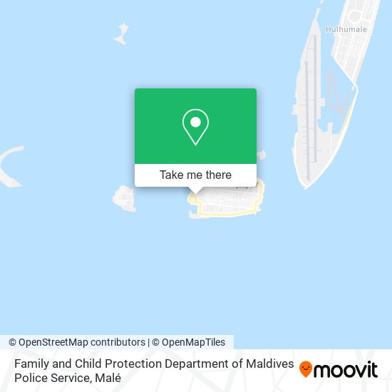 Family and Child Protection Department of Maldives Police Service map