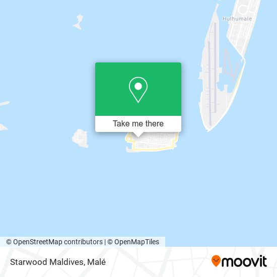 Starwood Maldives map