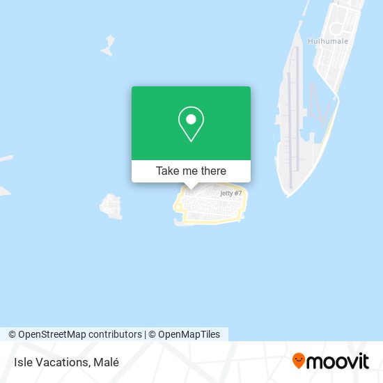 Isle Vacations map