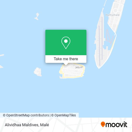 Alividhaa Maldives map