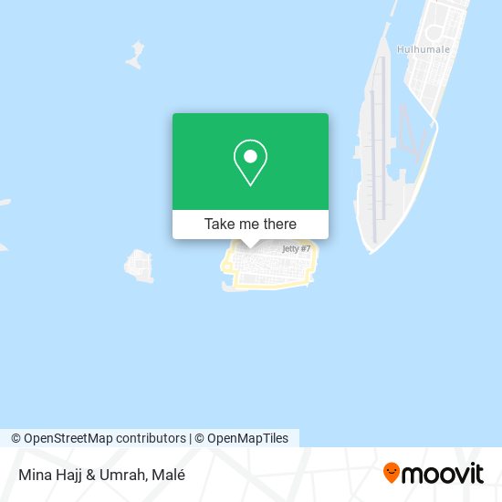 Mina Hajj & Umrah map