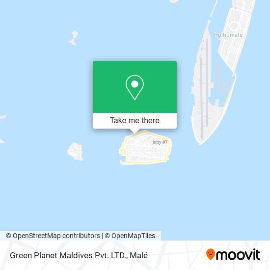 Green Planet Maldives Pvt. LTD. map