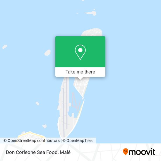 Don Corleone Sea Food map