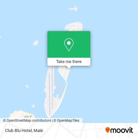 Club Blu Hotel map