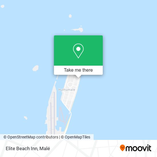Elite Beach Inn map