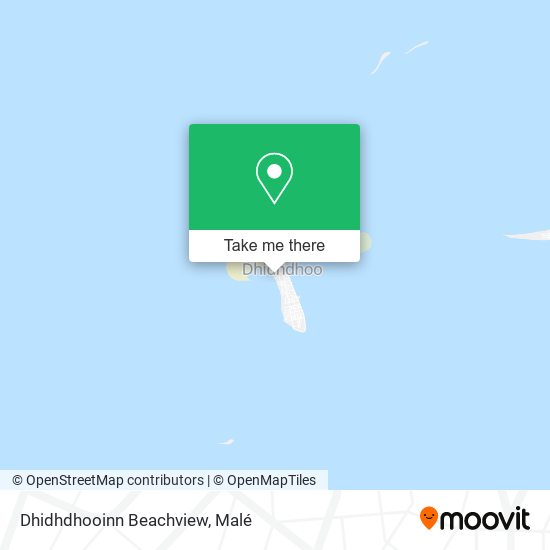 Dhidhdhooinn Beachview map
