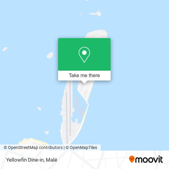 Yellowfin Dine-in map