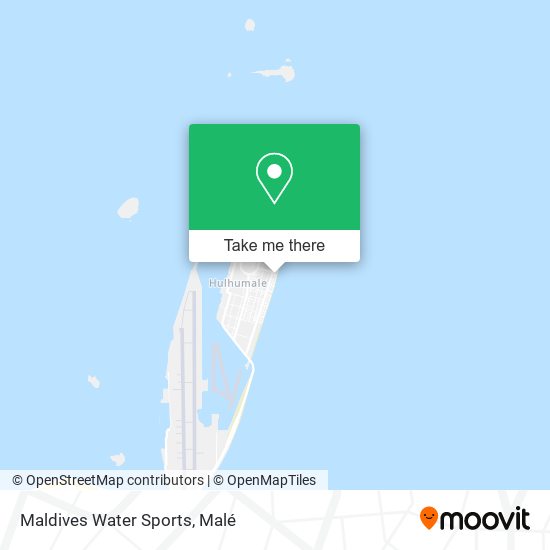 Maldives Water Sports map