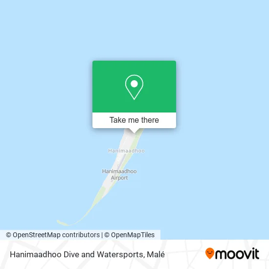 Hanimaadhoo Dive and Watersports map